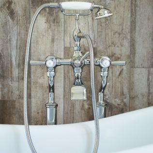 Classic Wall Mounted Bath and Shower Mixer