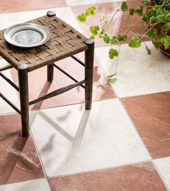 Avalon Tumbled Rosso Marble Tile