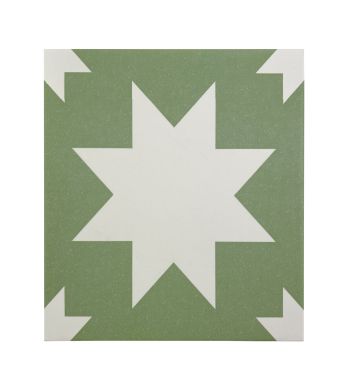 Bert & May Green Pradena Porcelain
