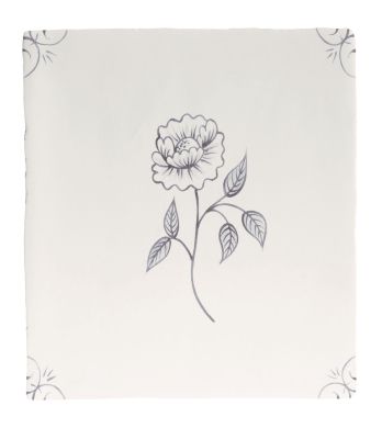English Delft Charcoal Peony