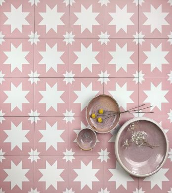 Bert and May Pink Pradena Porcelain 