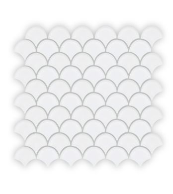 Nordic Glass Tromso Snow Mosaic