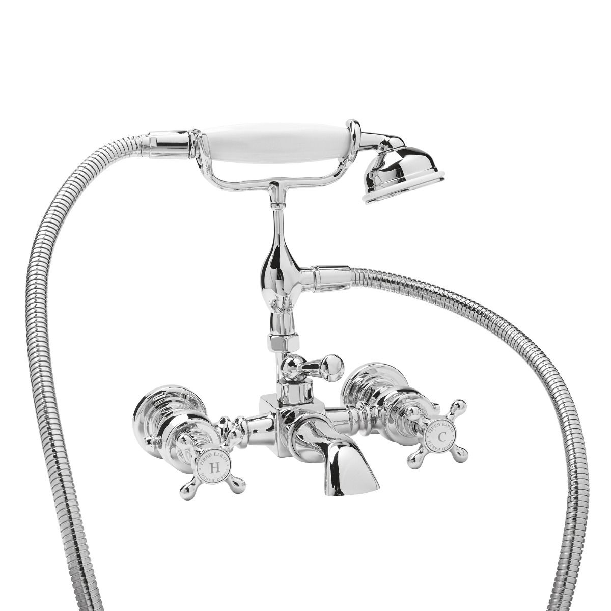 Classic Wall Mounted Bath and Shower Mixer