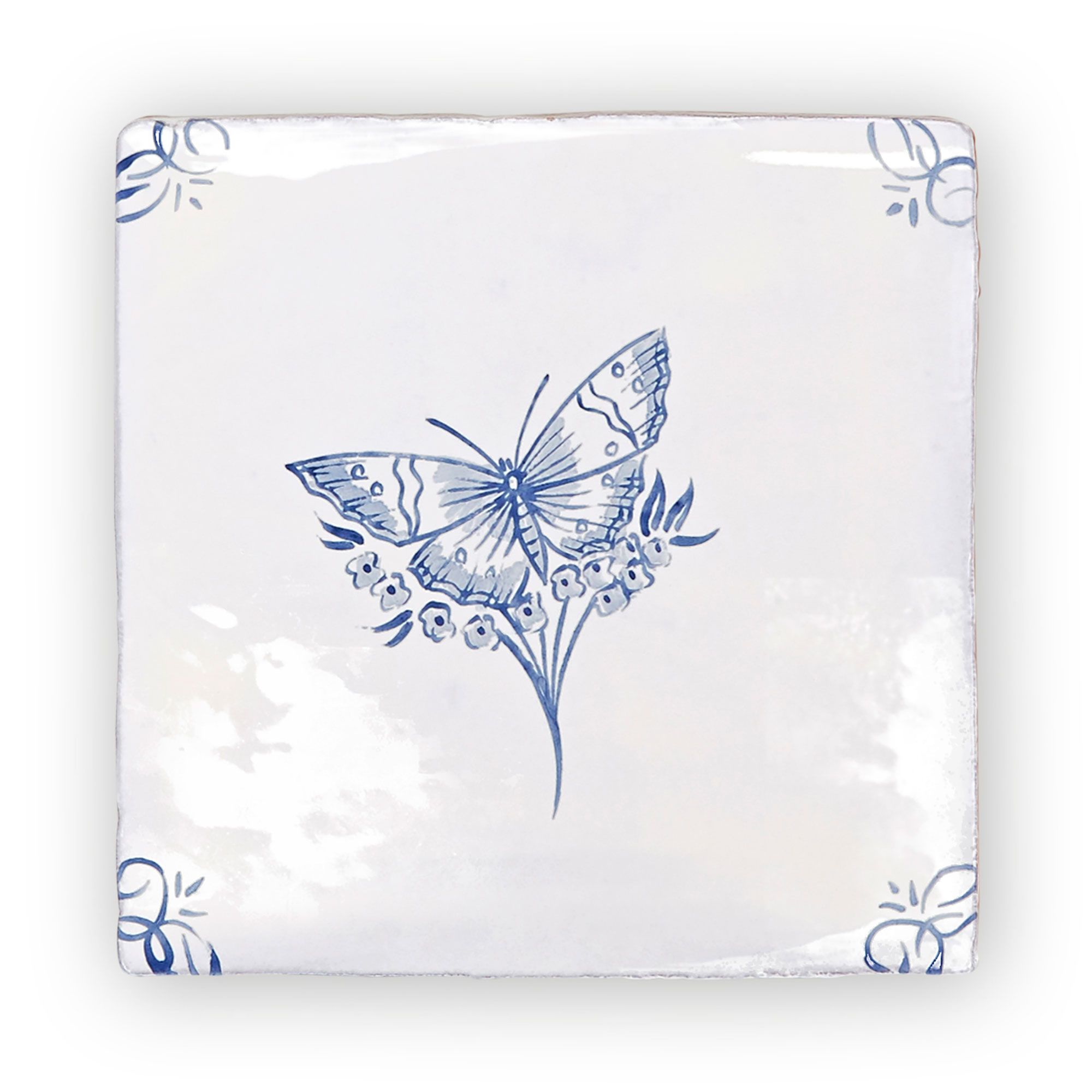 English Delft Butterfly 1