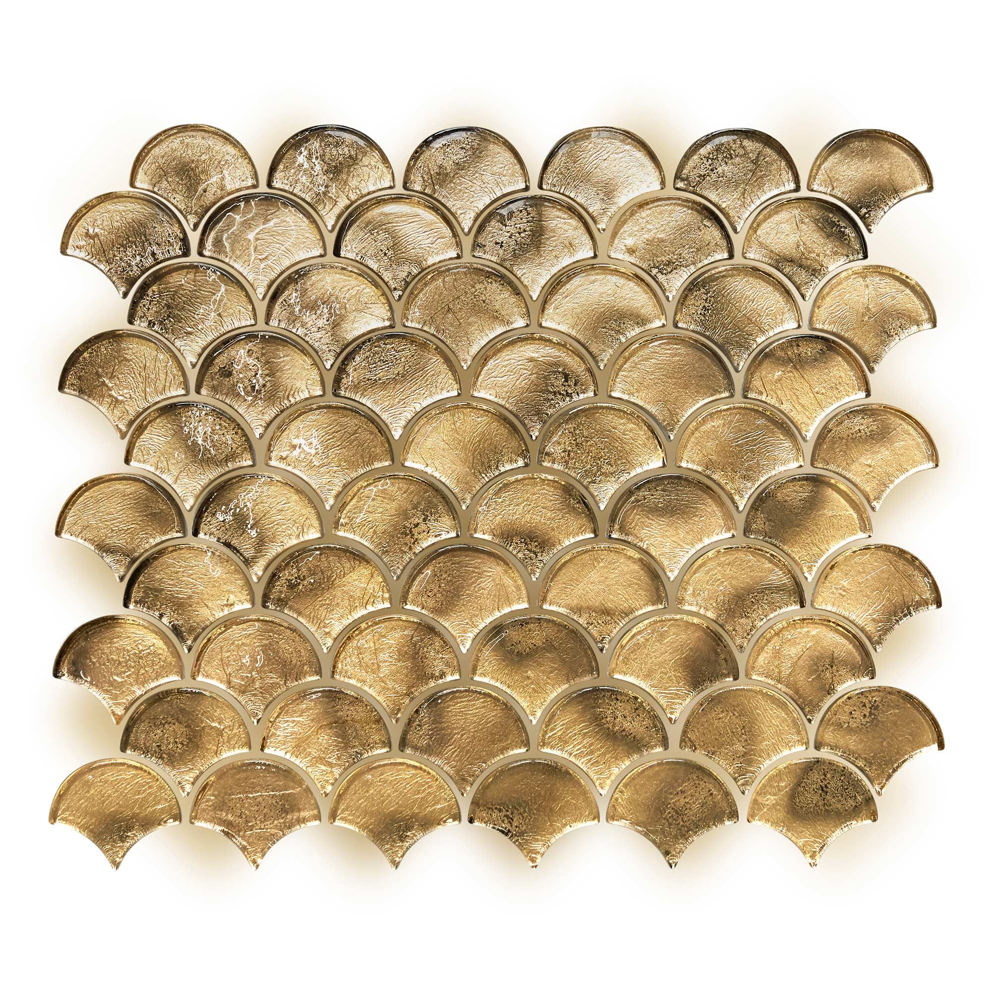 Metallic Vitreum Aurum Fan