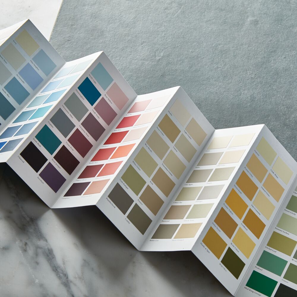 Paint Colour Card