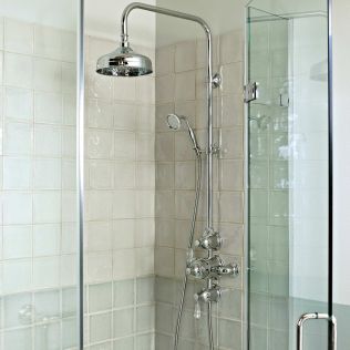 Bastide Concealed Dual Control Shower - Circular 