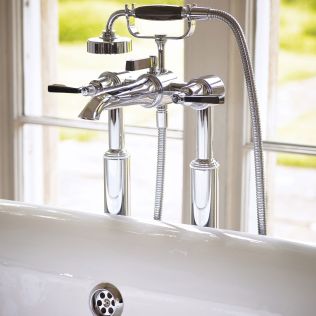 Empire Wall Mounted Bath and Shower Mixer