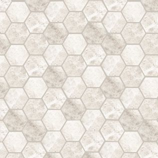 Westhampton Hexagon Mosaic, Honed