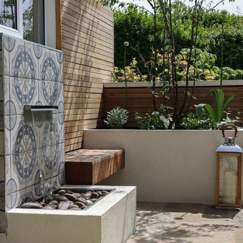 Garden clearance wall tiles