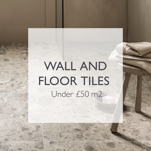 Browse stunning porcelain floor & wall tiles under £50 per m2.