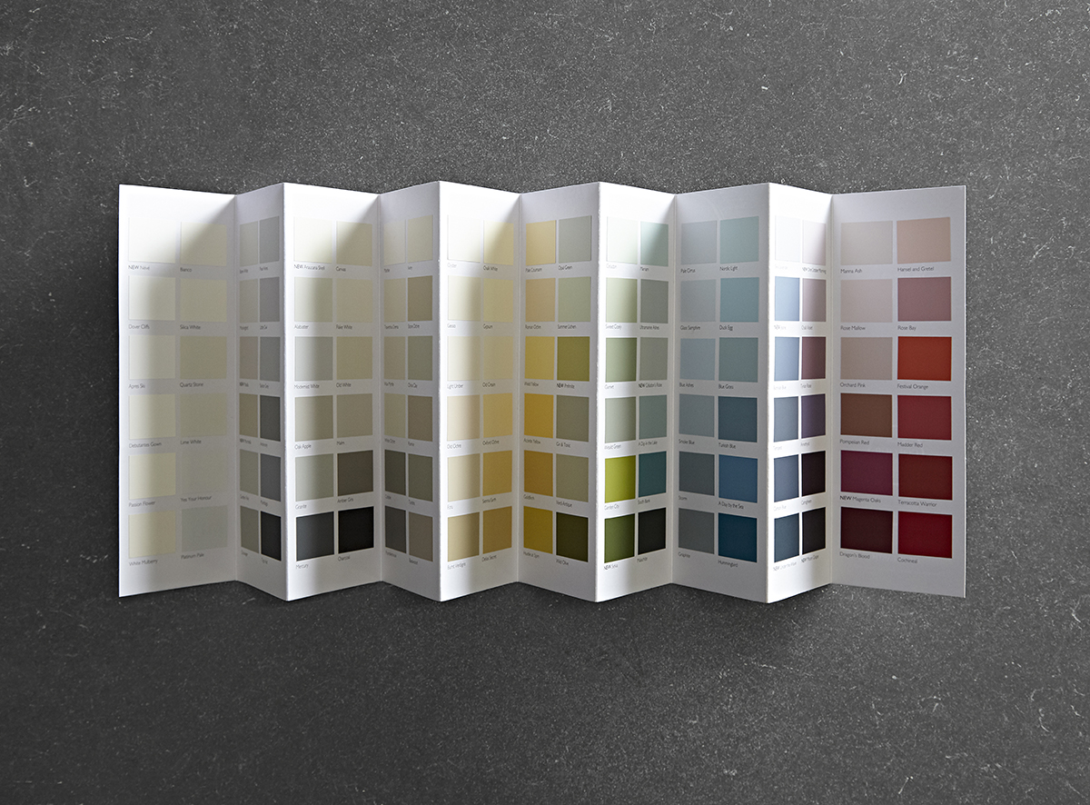 Breakthrough Paint Color Chart